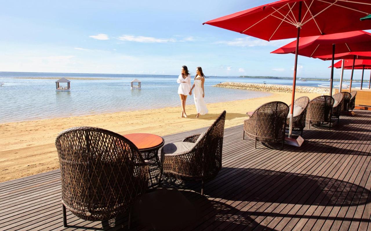 Puri Santrian Beach Resort And Spa Sanur Екстериор снимка