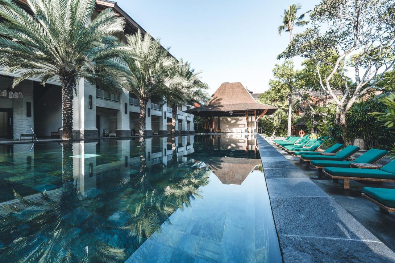 Puri Santrian Beach Resort And Spa Sanur Екстериор снимка